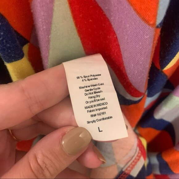 Lularoe Nicole Size Large - Picture 6 of 6